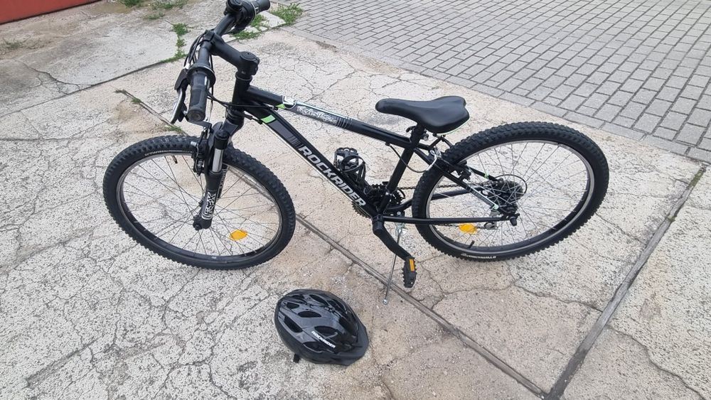 Rower dzieciecy Rockrider St500,kola 24,przerzutki, amortyzator
