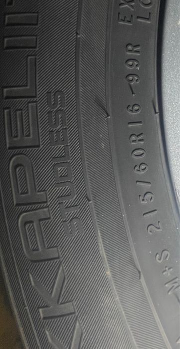 Компплект дисків з зимовою резиною toyota camry 55