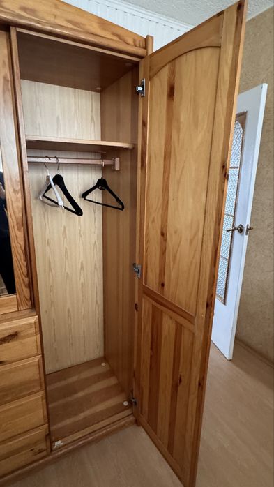 Szafa z litego drewna sosnowa 200 x 153 x 59