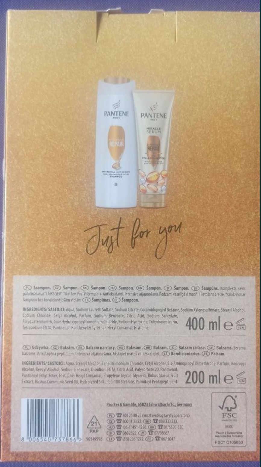 Pantene Repair zestaw