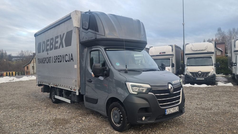 Renault Master  MASTER Plandeka ,WINDA , 9 EP, podnoszony dach, zabudowa carpol