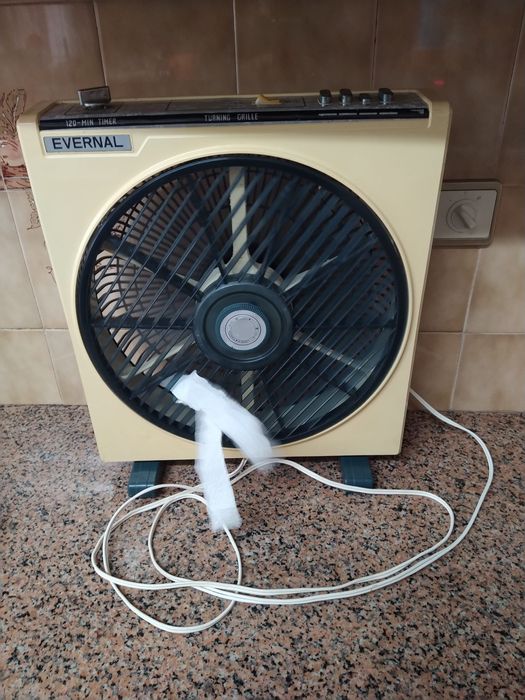 Ventilador ventoinha ar frio casa quarto apartamento vivenda carro.