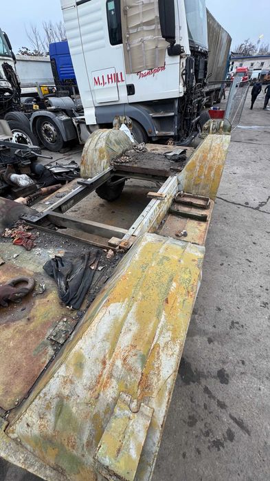 Прицеп з-під генератора 30кВт 2х-осний