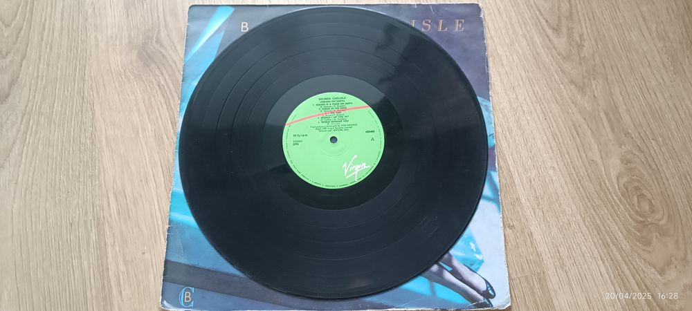Belinda Carlisle "Heaven on Earth" em Vinil 1987