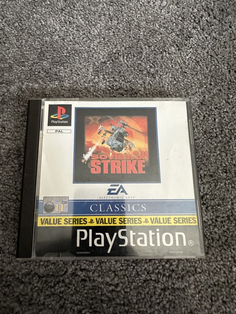 Jogo Soviet Strike Playstation 1 ( PS1 )