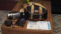 Kamera Sony Digital8 DCR TRV-110E NightShot Retro Analog playback