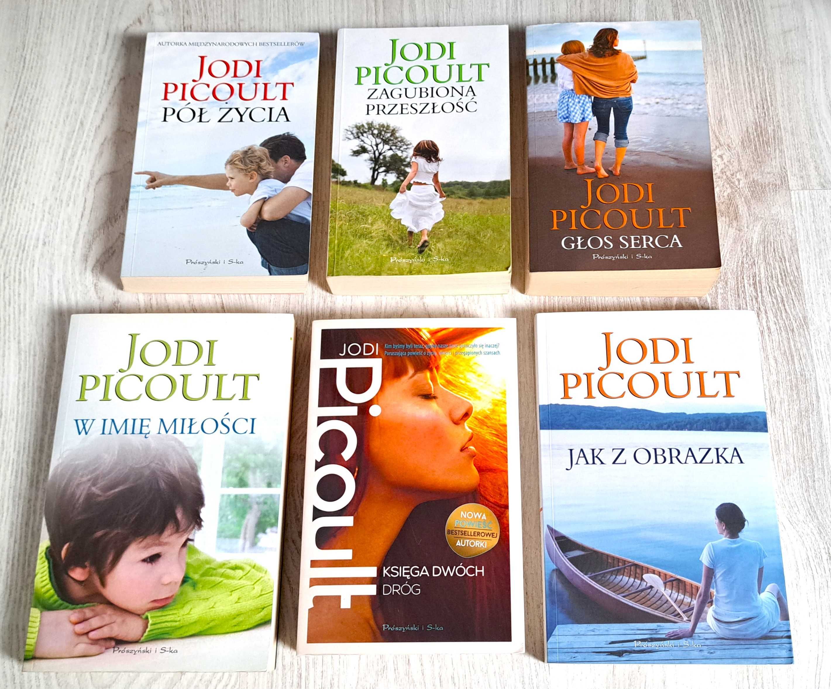 Picoult W imię miłości Jak z obrazka Głos serca Księga dwóch dróg Pół