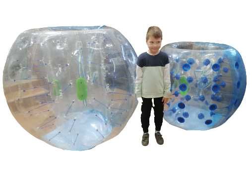 Dmuchana kula do zderzeń grania w piłkę nożną Bubble Football z pasami