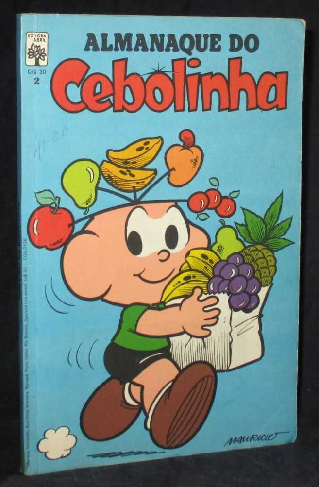Livro BD Almanaque do Cebolinha nº 2