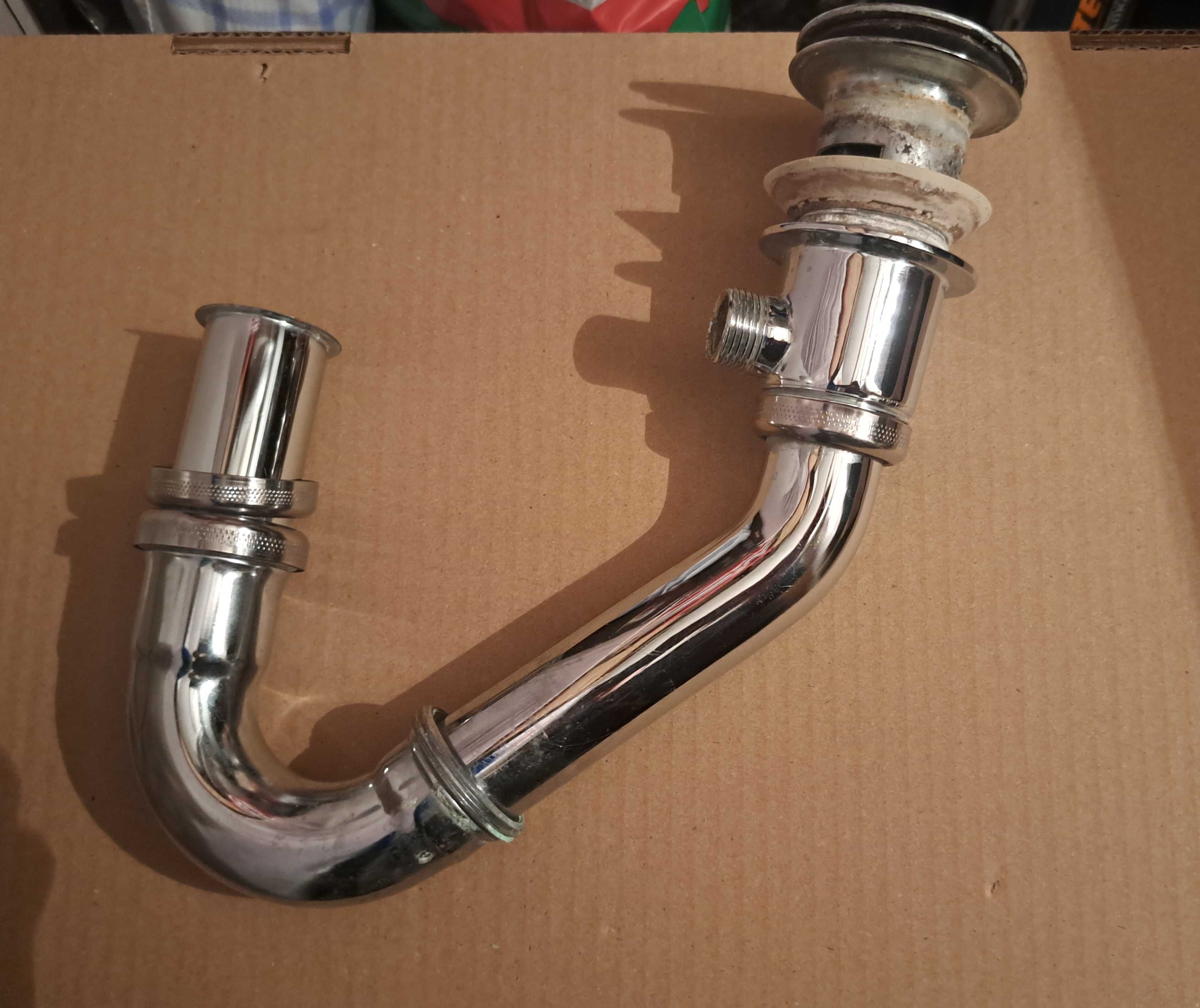 Viega odpływ umywalkowy metal chrom niekompletny automatyczny?