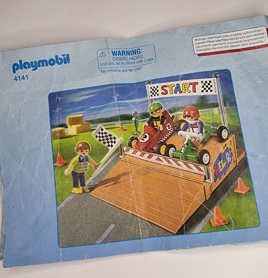 Zestaw Playmobil 4141 Wyścigi gokartów