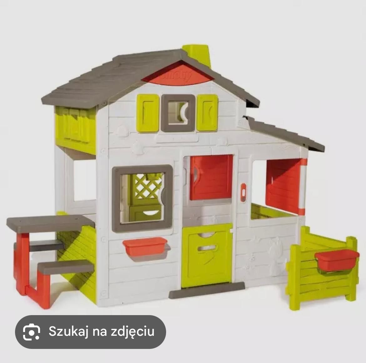 SMOBY Domek Ogrodowy dla dzieci Neo Friends Plastikowy