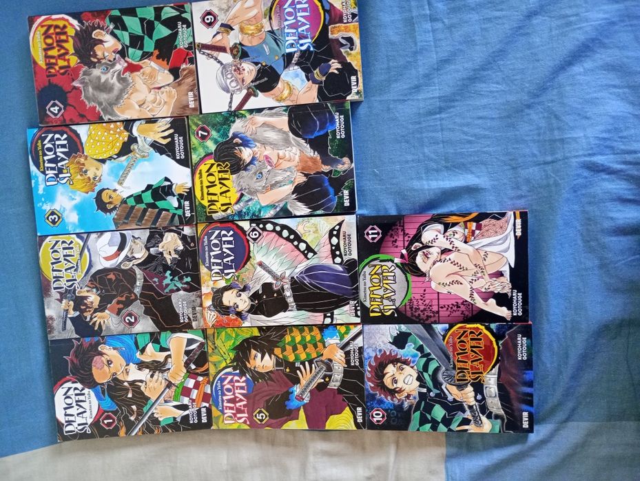 Mangà Demon Slayer 1 ao 11