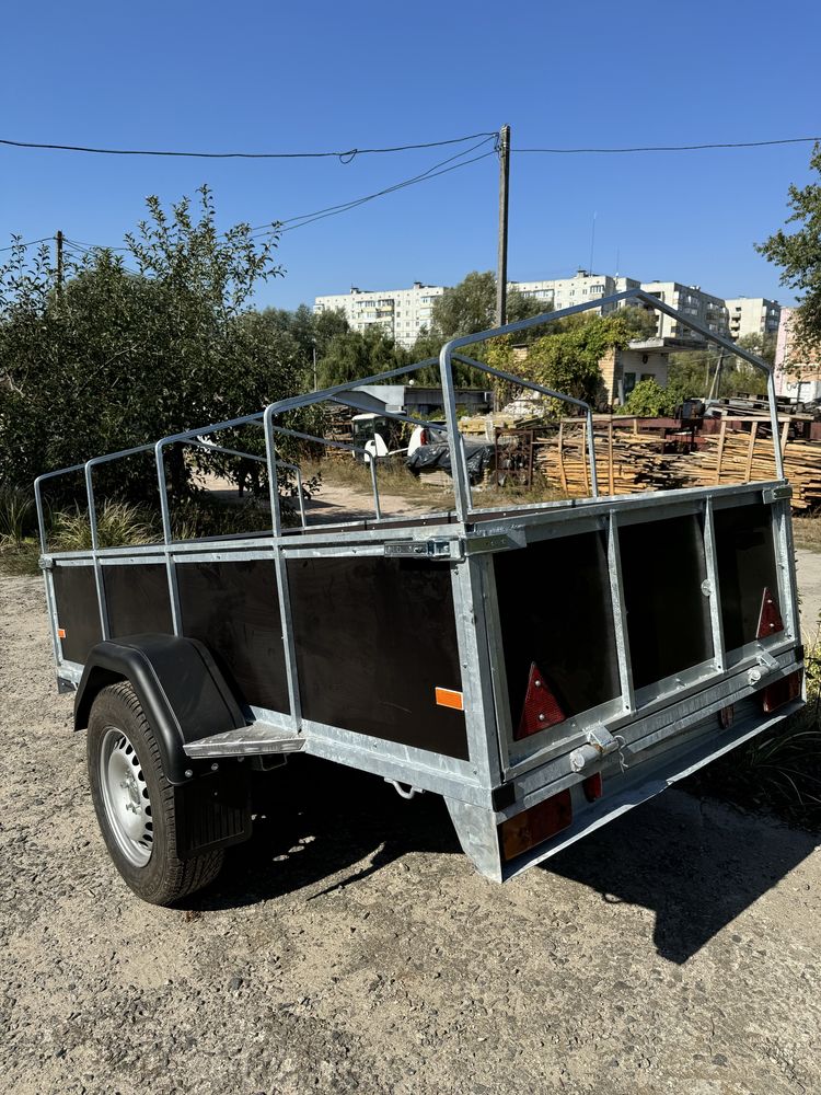 Продам причіп бортовий усилений