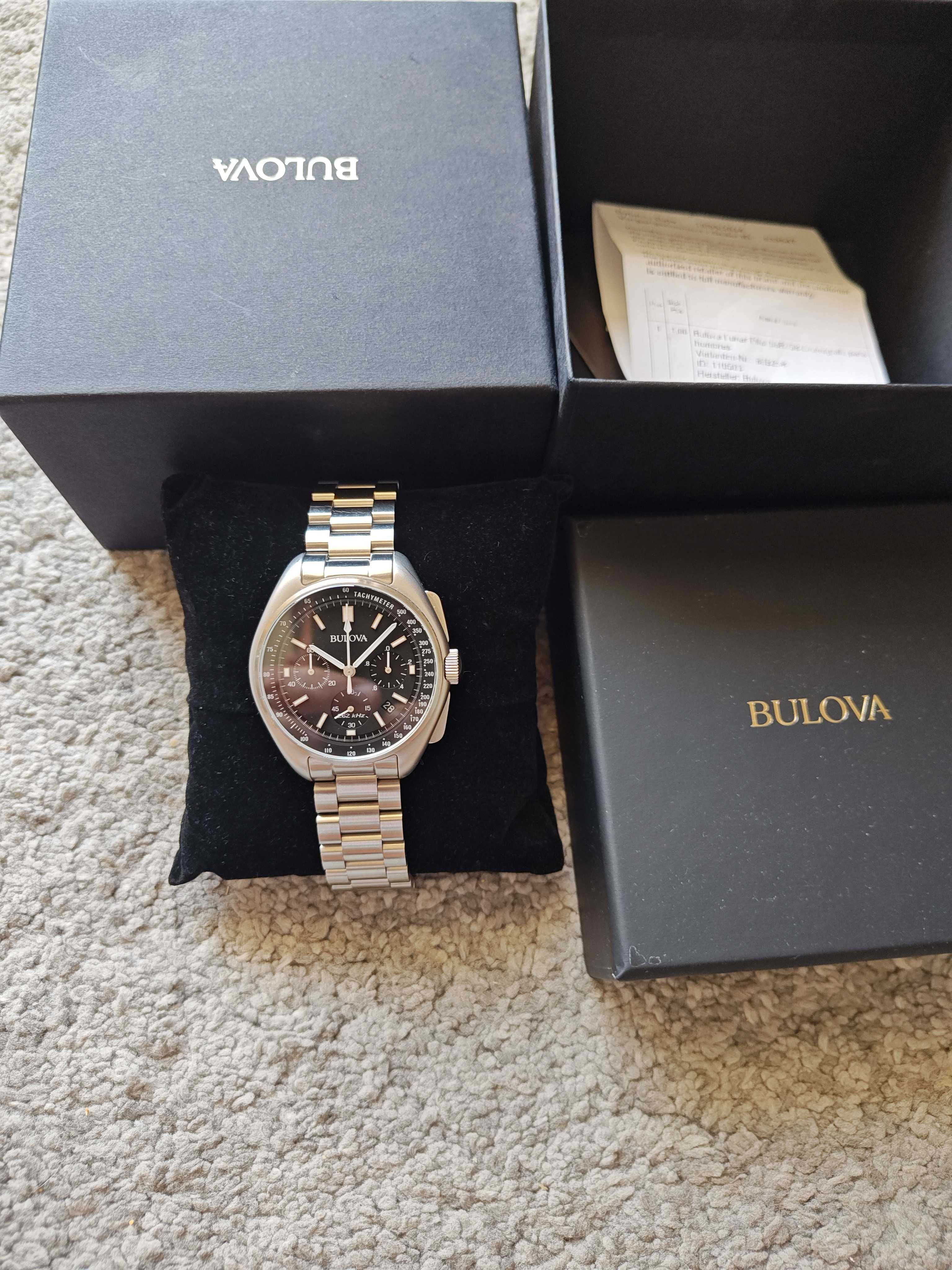 Bulova Lunar Pilot 96B258 45mm High Precision 262kHz