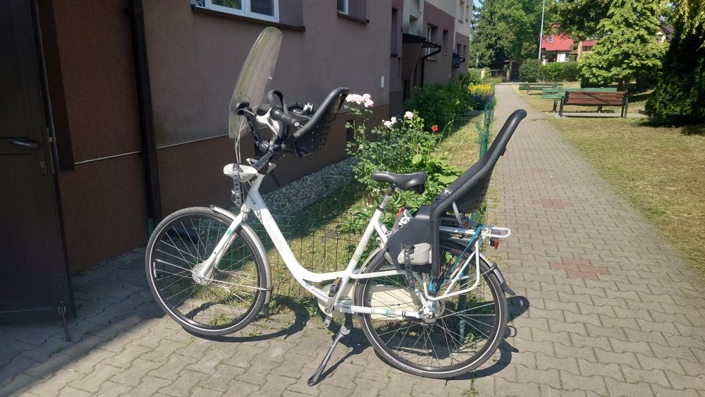 Rower Gazelle Bloom 57 cm + 2 foteliki Yepp, Nexus 7 | Gotowy do jazdy