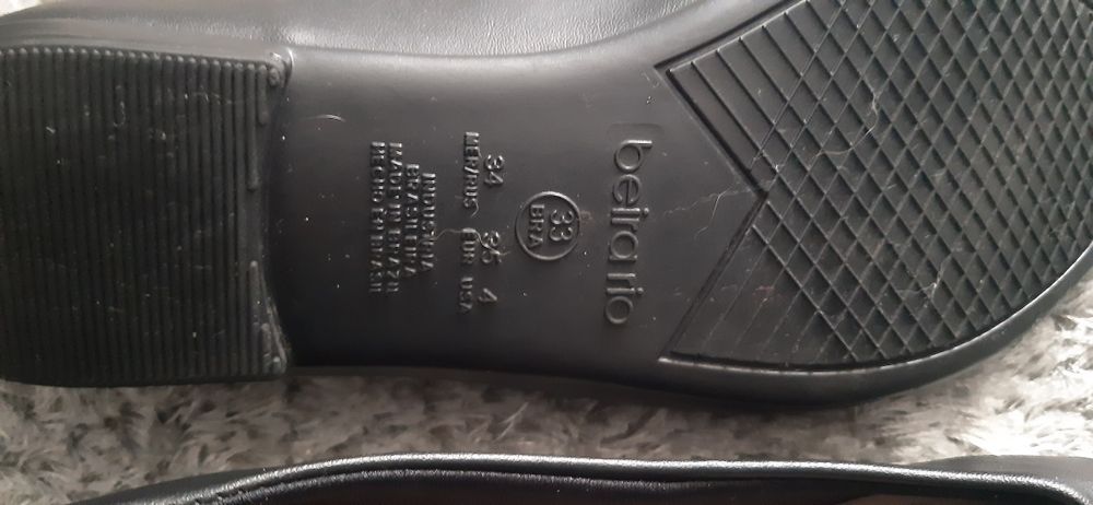 Sapatos SEASIDE cerimónia Pretos bico 33