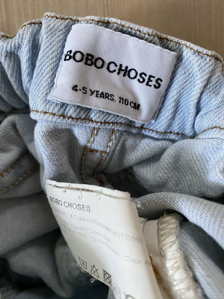 Bobo choses szorty spodenki jeans jeansowe 110 mini Rodini Tinycottons