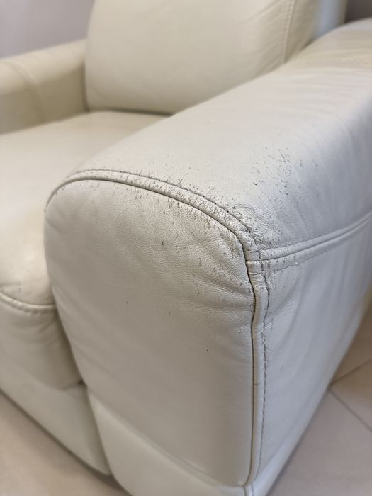 skórzane Kanapa rozkładana sofa Etap Sofa + fotel
