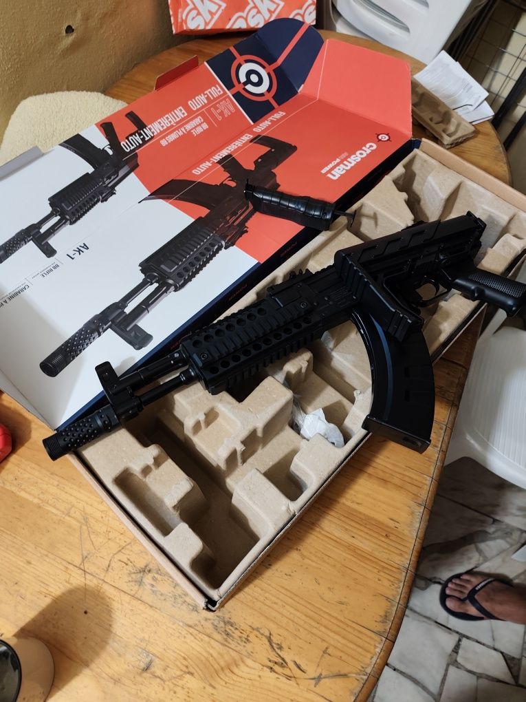 Carabina Airsoft  AK-1 Crosman Automática / Semi Automatica 4.5mm
