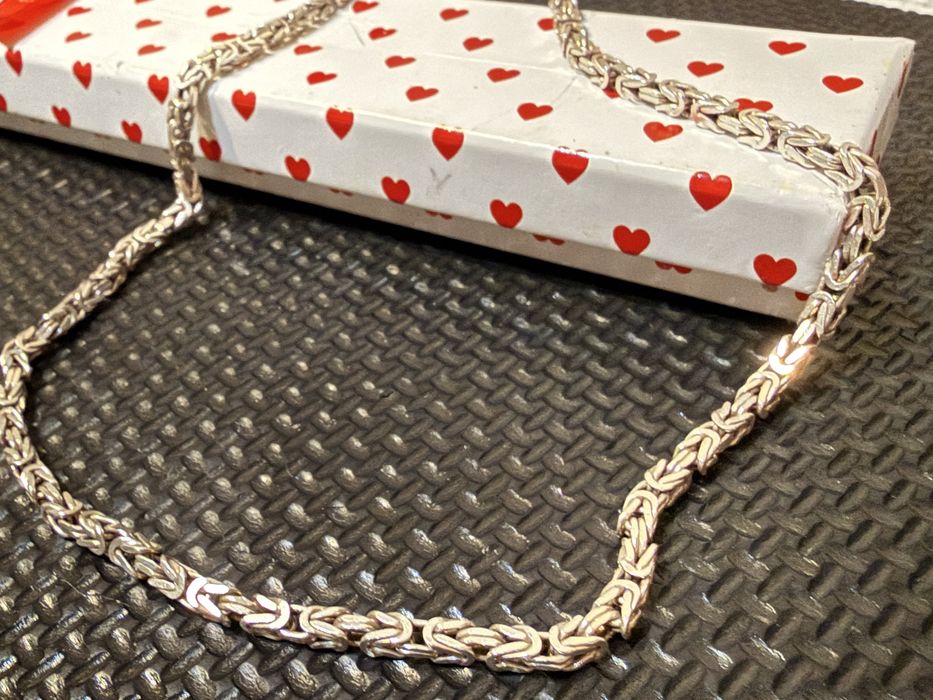 Łancuszek srebrny 925 g /54 cm/ 4mm/33g