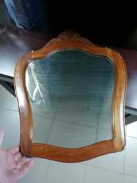 Espelho antigo em madeira