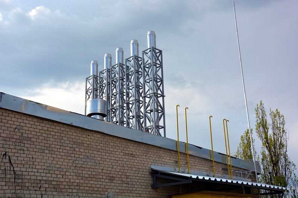 Димохід від виробника сендвіч труба рукав комплект котел камін піч