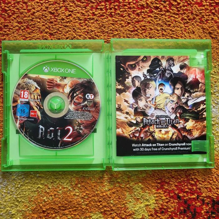 A.O.T. 2 Attack On Titan 2 Xbox ONE, Skup/Sprzedaż