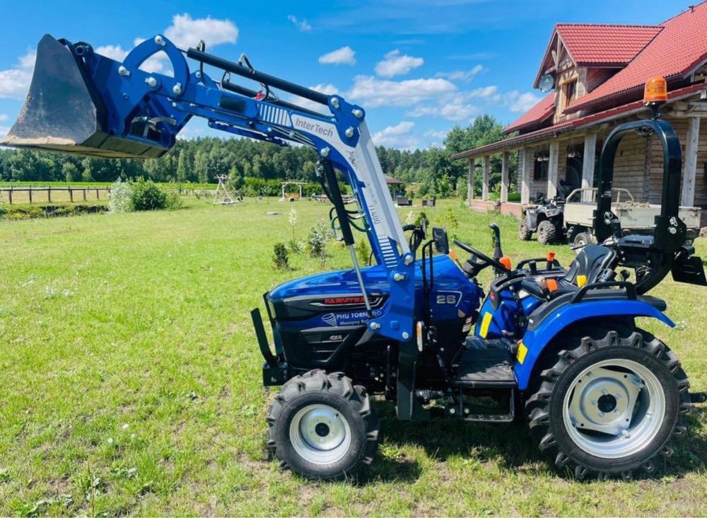 Farmtrac 26 + ladowacz, tylko 1000 mth, nie case, john deere, fendt