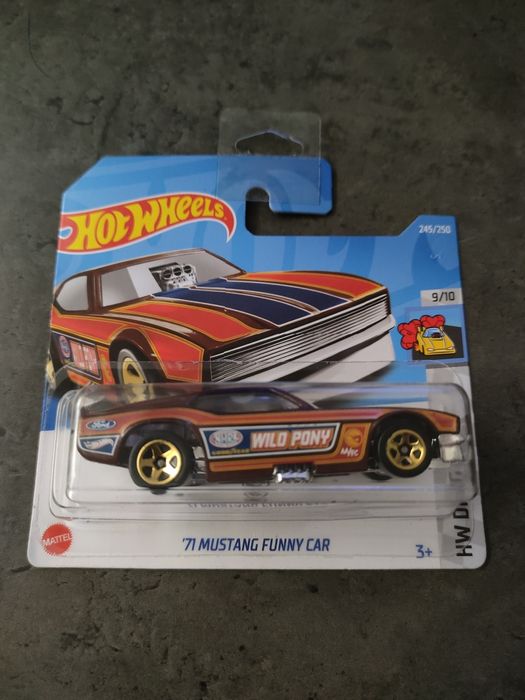 TH '71 Mustang Funny Car Treasure Hunt Drag Strip Hot Wheels 2022