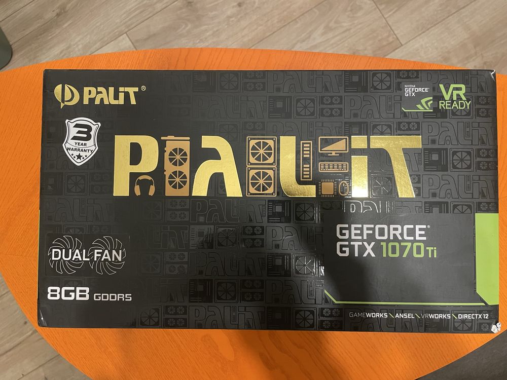 Geforce GTX 1070TI Palit