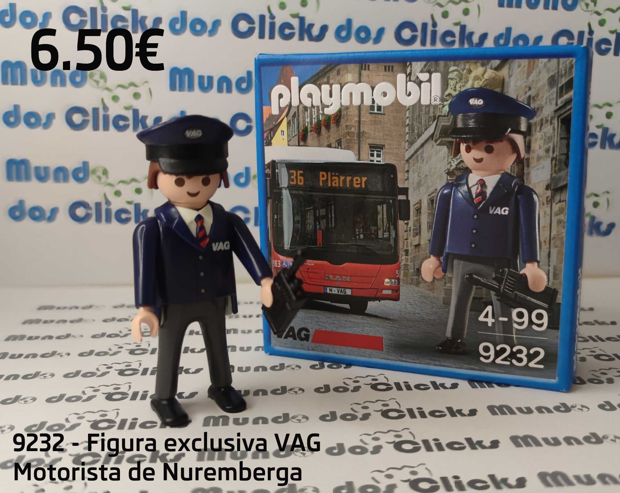 Playmobil 9232 - Motorista /  Novo (Exclusivo Nürnberg)