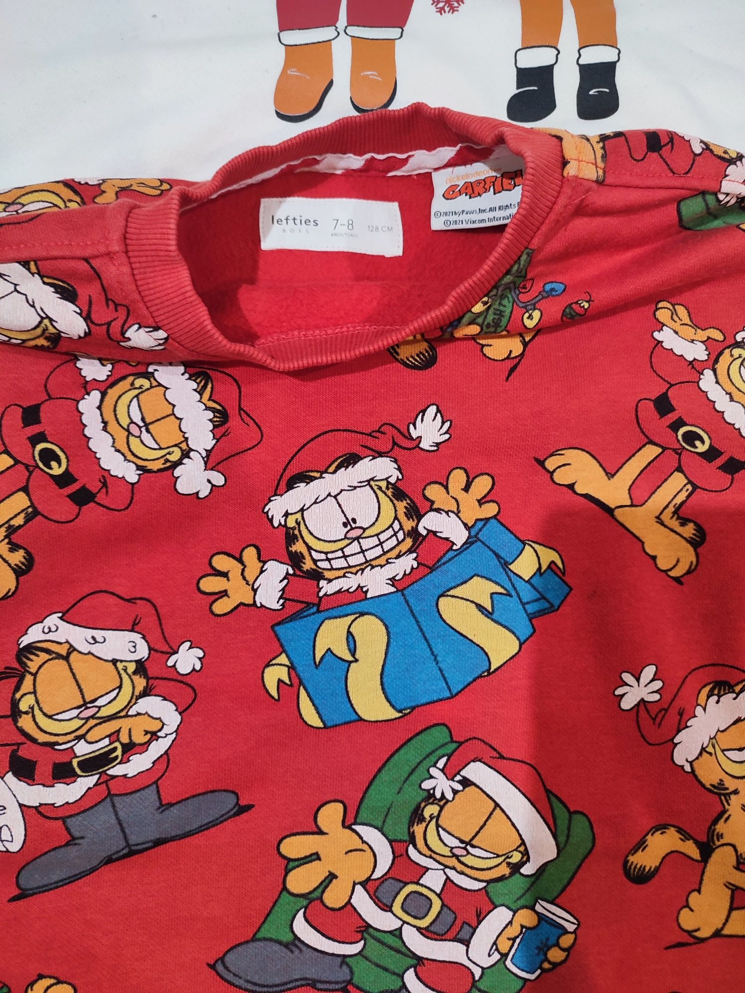 Blusas Sweat shirt Natal criança - 7/8 anos