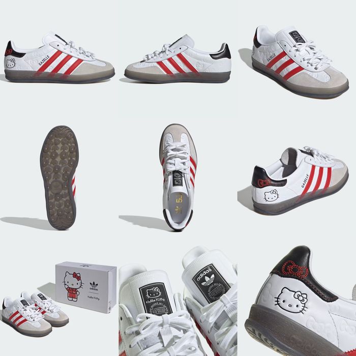 Кроссовки Adidas Gazelle Hello Kitty 36-41 размеры в наличии + подарок
