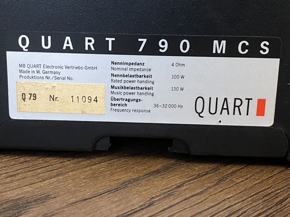 Акустика колонки MB Quart Technics