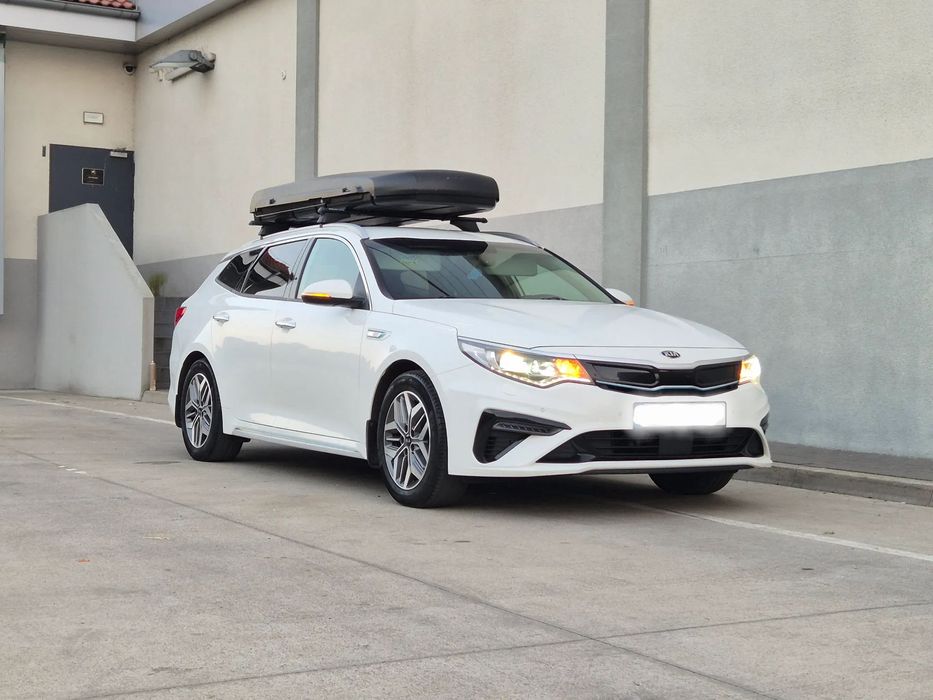 Kia Optima 2.0 PB 205 km PLUG ING Biala Perla Full Skora Navi Automat