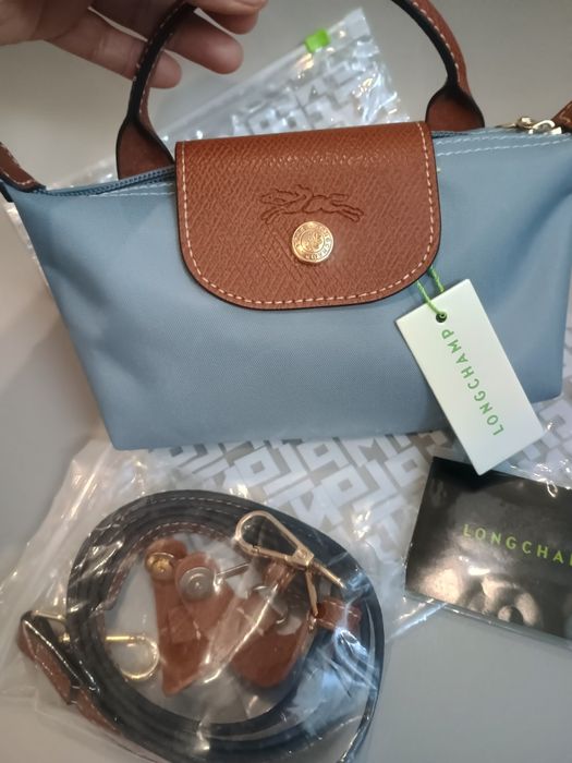 Сумка longchamp mini, чорна