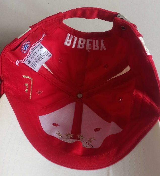 Czapka z daszkiem, kaszkiet Bayern Monachium 07 Ribery