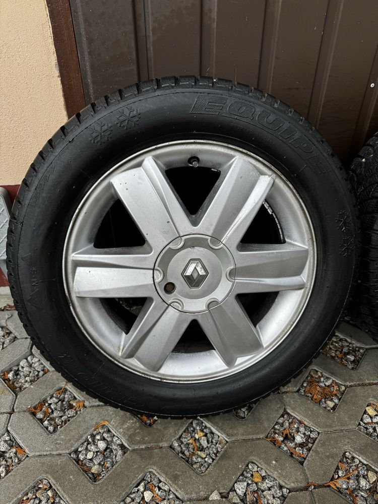 Koła Felgi 5x108 z Oponami zimowymi 205/55/16 Megane Scenic Kangoo