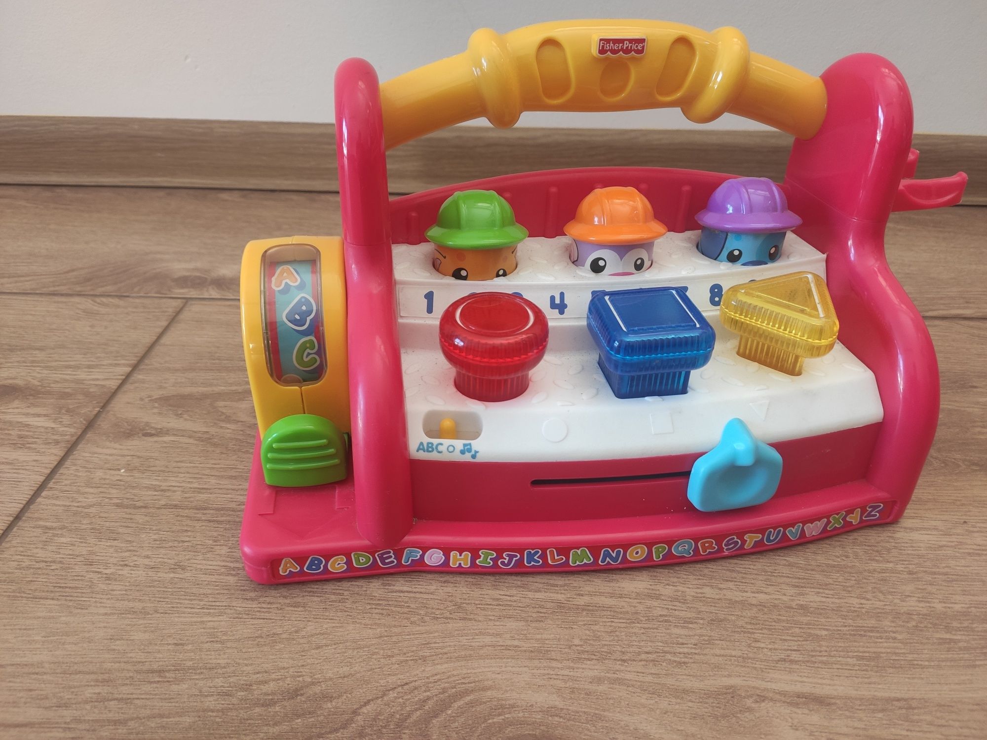 Zabawka Fisher Price  interaktywna skrzynka.