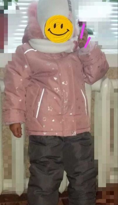 Термокомбінезон з курткою на дівчинку