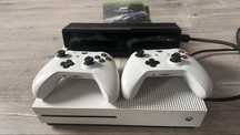Konsola XBox one S + kinect + 2 pady + 6 gier
