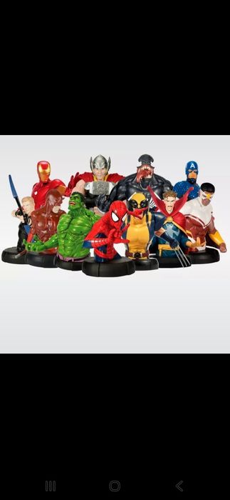 Coleção Bustos Marvel - Planeta DeAgostini