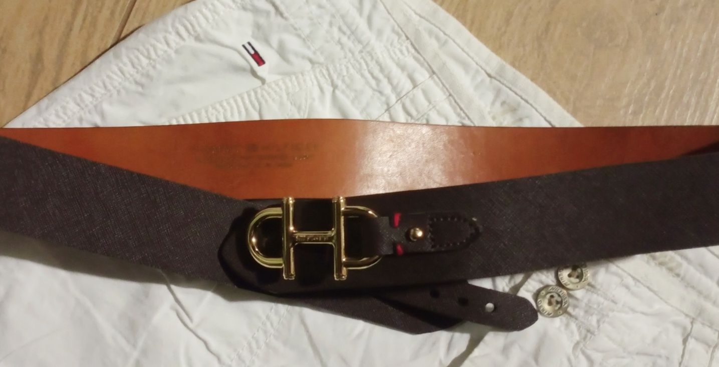 Tommy Hilfiger damski pasek Heather długość 100 cm.,