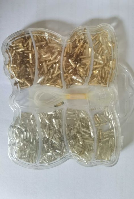 Packs 10 tubos Missangas - varias cores