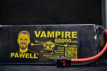 Акумулятор Батарея до БПЛА VAMPIR ВАМПІР 60000 mAh для тестування
