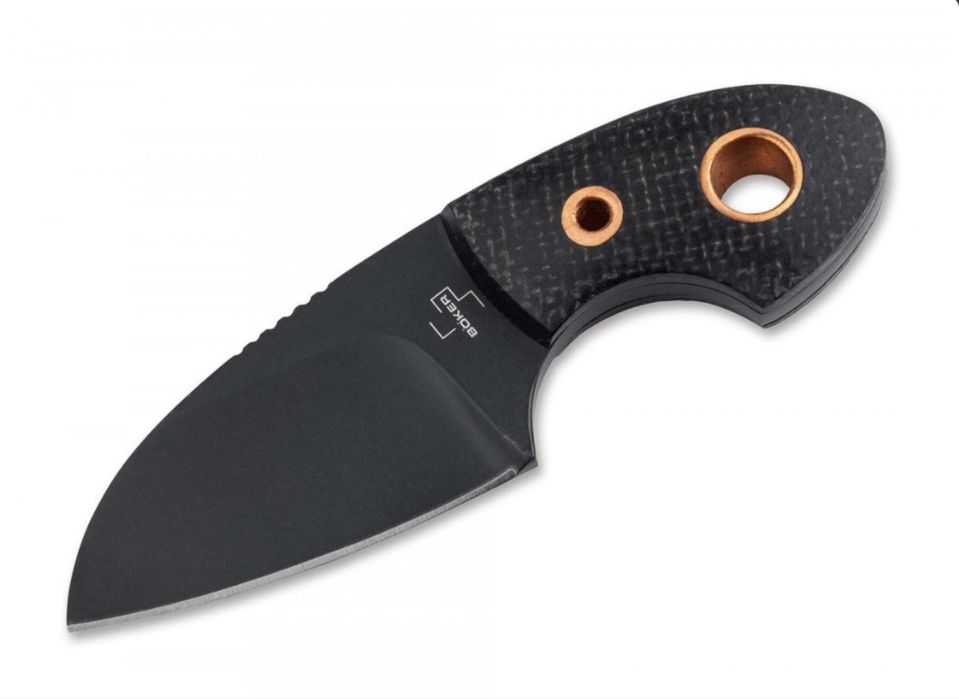 Boker Böker Plus Model: Gnome all Black Copper EDC , bushcraft, neck