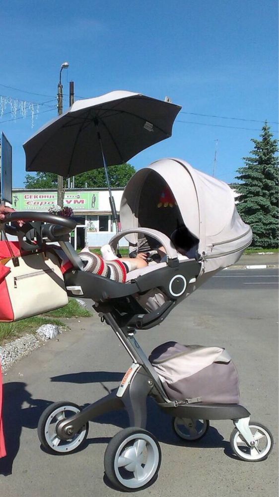 Коляска та всі аксесуари Stokke Xplory