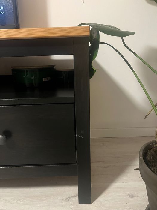 Szafka pod TV IKEA czarna