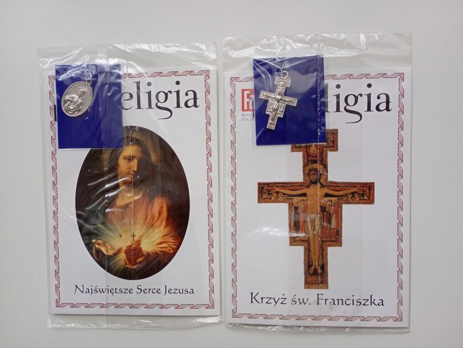 Krzyżyk i Medaliki metalowe